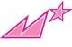 Montreal Stars pink logo to commemorate the efforts to find a cure