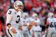 KANSAS CITY, MO - OCTOBER 28: Quarterback Carson Palmer #3 of the Oakland Raiders appeals a call to the referee during the game against the Kansas City Chiefs at Arrowhead Stadium on October 28, 2012 in Kansas City, Missouri. (Photo by Jamie Squire/Getty Images)