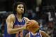 Oct 20, 2012; Albany, NY, USA; New York Knicks forward Chris Copeland (14) shoots a free throw during the second half against the Boston Celtics at Times Union Center. Mandatory Credit: Mark L. Baer-US PRESSWIRE