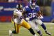 EAST RUTHERFORD, NJ - NOVEMBER 04: Andre Brown #35 of the New York Giants runs from Lawrence Timmons #94 of the Pittsburgh Steelers during their game at MetLife Stadium on November 4, 2012 in East Rutherford, New Jersey. (Photo by Jeff Zelevansky/Getty Images)