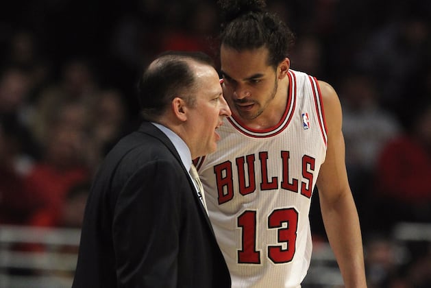 Bulls' Joakim Noah Infuriates Head Coach and Magic Players with Big Mac Shot