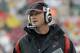 TAMPA, FL - NOVEMBER 30: Coach Jon Gruden of the Tampa Bay Buccaneers directs play against the New Orleans Saints at Raymond James Stadium on November 30, 2008 in Tampa, Florida. (Photo by Al Messerschmidt/Getty Images)