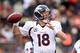 CINCINNATI, OH - NOVEMBER 04: Peyton Manning #18 of the Denver Broncos throws a pass during the NFL game against the Cincinnati Bengals at Paul Brown Stadium on November 4, 2012 in Cincinnati, Ohio. (Photo by Andy Lyons/Getty Images)