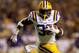 BATON ROUGE, LA - NOVEMBER 03: Jeremy Hill #33 of LSU carries the ball against Alabama at Tiger Stadium on November 3, 2012 in Baton Rouge, Louisiana. (Photo by Matthew Stockman/Getty Images)