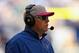 INDIANAPOLIS, IN - OCTOBER 21: Interim head coach Bruce Arians of the Indianapolis Colts watches as his team takes on the Cleveland Browns at Lucas Oil Stadium on October 21, 2012 in Indianapolis, Indiana. The Colts defeated the Browns 17-13. (Photo by Jonathan Daniel/Getty Images)
