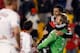 HARRISON, NJ - NOVEMBER 08: Joe Willis #31 and Marcelo Saragosa #11 of DC United celebrate after defeating the New York Red Bulls during the Eastern Conference Semifinals at Red Bull Arena on November 7, 2012 in Harrison, New Jersey. (Photo by Mike Stobe/Getty Images for New York Red Bulls)
