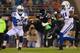Darius Butler (20) had two picks and a fumble recovery for the Colts.