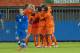 ROTTERDAM, NETHERLANDS - OCTOBER 15: Luuk de Jong of Netherlands celebrates scoring the second goal with team-mates during the UEFA European Under-21 Championship play-off second leg match between Netherlands and Slovakia held on October 15, 2012 at the Sparta Stadium in Rotterdam, Netherlands. (Photo by Toussaint Kluiters/EuroFootball/Getty Images)