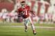 BLOOMINGTON, IN - OCTOBER 13: Shane Wynn #1 of the Indiana Hoosiers runs with the ball during the game against the Ohio State Buckeyes at Memorial Stadium on October 13, 2012 in Bloomington, Indiana. (Photo by Andy Lyons/Getty Images)