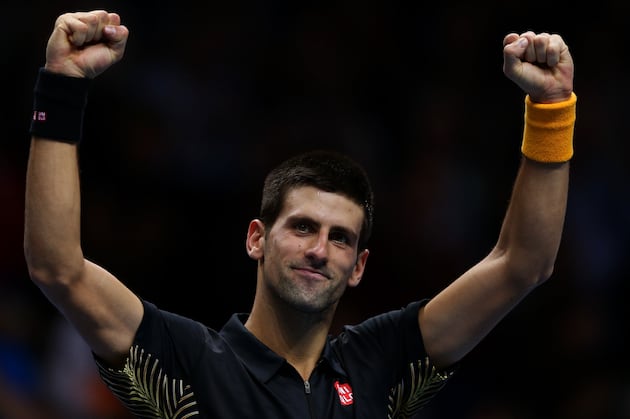 Djokovic Defeats Berdych to Qualify for Semifinals in London