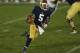 SOUTH BEND, IN - NOVEMBER 03: Everett Golson #5 of the Notre Dame Fighting Irish runs against the Pittsburgh Panthers at Notre Dame Stadium on November 3, 2012 in South Bend, Indiana. Notre Dame defeated Pittsburgh 29-26 in triple overtime. (Photo by Jonathan Daniel/Getty Images)