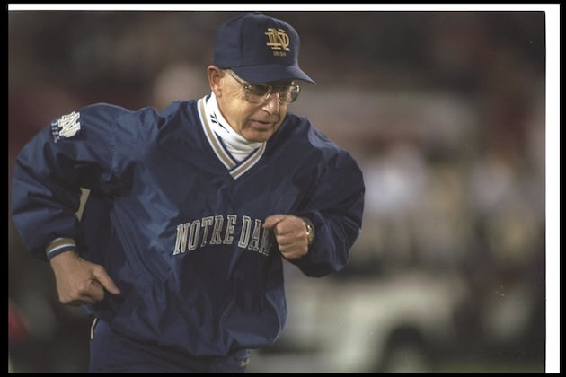 Notre Dame Football: Holtz Era Pitted Against Post-Holtz Era