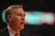 CHICAGO, IL - MARCH 12: Head coach Mike D'Antoni of the New York Knicks watches as his team takes on the Chicago Bulls at the United Center on March 12, 2012 in Chicago, Illinois. The Bulls defeated the Knicks 104-99. NOTE TO USER: User expressly acknowledges and agrees that, by downloading and or using this photograph, User is consenting to the terms and conditions of the Getty Images License Agreement. (Photo by Jonathan Daniel/Getty Images)