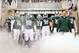 November 3, 2012; East Lansing, MI, USA; Michigan State Spartans head coach Mark Dantonio (right) leads his team to the field prior to a game against the Nebraska Cornhuskers at Spartan Stadium. Mandatory Credit: Mike Carter-US PRESSWIRE