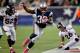 FOXBORO, MA - OCTOBER 7: Brandon Bolden #38 of the New England Patriots gains yardage against the Denver Broncos at Gillette Stadium on October 7, 2012 in Foxboro, Massachusetts. (Photo by Jim Rogash/Getty Images)