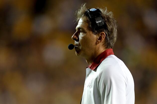 Alabama Football: Police Searching for Nick Saban Cutout Thieves