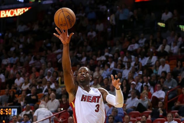 Dwyane Wade Will Not Play Tonight vs. Hawks Due to Cold