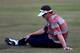 This is not the picture of a man who should be trying to finish his round.