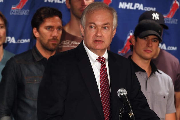 NHL Lockout: NHL Says Donald Fehr Only Reason Deal with Players Not Done