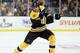 BOSTON, MA - NOVEMBER 01: Nathan Horton #18 of the Boston Bruins passes the puck in the third period against the Ottawa Senators on November 1, 2011 at TD Garden in Boston, Massachusetts. The Boston Bruins defeated the Ottawa Senators 5-3. (Photo by Elsa/Getty Images)