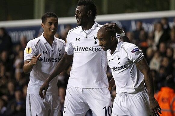 AVB Considers Giving Adebayor Starting Spot