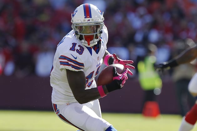 Stevie, Kyle Williams Active; Kelsey Inactive vs. Pats