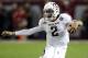 TUSCALOOSA, AL - NOVEMBER 10: Quarterback Johnny Manziel #2 of the Texas A&M Aggies runs and looks downfield during the game against the Alabama Crimson Tide at Bryant-Denny Stadium on November 10, 2012 in Tuscaloosa, Alabama. (Photo by Mike Zarrilli/Getty Images)
