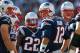 FOXBORO, MA - NOVEMBER 11: Tom Brady #12 of the New England Patriots reacts in the first half against the Buffalo Bills at Gillette Stadium on November 11, 2012 in Foxboro, Massachusetts. (Photo by Jim Rogash/Getty Images)