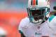 MIAMI GARDENS, FL - NOVEMBER 11: Reggie Bush #22 of the Miami Dolphins looks on during a game against the Tennessee Titans at Sun Life Stadium on November 11, 2012 in Miami Gardens, Florida. (Photo by Mike Ehrmann/Getty Images)