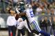 PHILADELPHIA, PA - NOVEMBER 11: Quarterback Nick Foles #9 of the Philadelphia Eagles is sacked by Victor Butler #57 of the Dallas Cowboys during the third quarter in a game at Lincoln Financial Field on November 11, 2012 in Philadelphia, Pennsylvania. The Cowboys defeated the Eagles 38-23. (Photo by Rich Schultz /Getty Images)