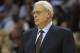 CHARLOTTE, NC - FEBRUARY 14: Head coach Phil Jackson of the Los Angeles Lakers against the Charlotte Bobcats during their game at Time Warner Cable Arena on February 14, 2011 in Charlotte, North Carolina. NOTE TO USER: User expressly acknowledges and agrees that, by downloading and/or using this Photograph, User is consenting to the terms and conditions of the Getty Images License Agreement. (Photo by Streeter Lecka/Getty Images)