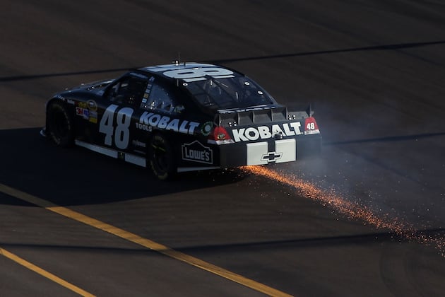 Jimmie Johnson's Title Hopes Take Big Hit