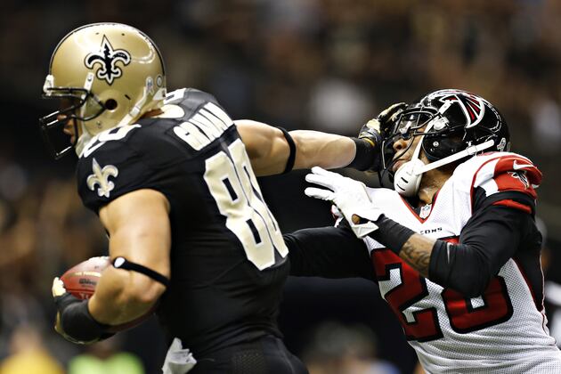 Saints Jimmy Graham and Falcons Tony Gonzalez Make NFL History