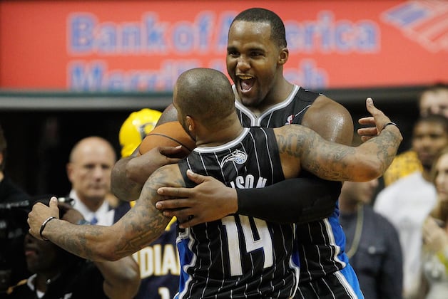 Jameer Nelson and Glen Davis are the Magic's captains this season