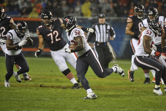 Texans' Dobbins: NFL Shouldn't Fine Me for Cutler Hit, He Ran in to Me