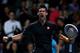 LONDON, ENGLAND - NOVEMBER 12: Novak Djokovic of Serbia celebrates match point during his men's singles final match against Roger Federer of Switzerland during day eight of the ATP World Tour Finals at O2 Arena on November 12, 2012 in London, England. (Photo by Julian Finney/Getty Images)