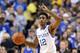LEXINGTON, KY - NOVEMBER 05: Ryan Harrow #12 of the Kentucky Wildcats dribbles the ball during the exhibition game against the Transylvania Pioneers at Rupp Arena on November 5, 2012 in Lexington, Kentucky. (Photo by Andy Lyons/Getty Images)