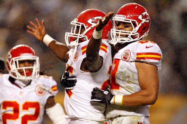Kansas City Chiefs Running Back Jamaal Charles 12-Yd TD