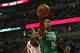 CHICAGO, IL - NOVEMBER 12: Rajon Rondo #9 of the Boston Celtics moves past Nate Robinson #2 of the Chicago Bulls for a shot at the United Center on November 12, 2012 in Chicago, Illinois. NOTE TO USER: User expressly acknowledges and agrees that, by downloading and or using this photograph, User is consenting to the terms and conditions of the Getty Images License Agreement. (Photo by Jonathan Daniel/Getty Images)