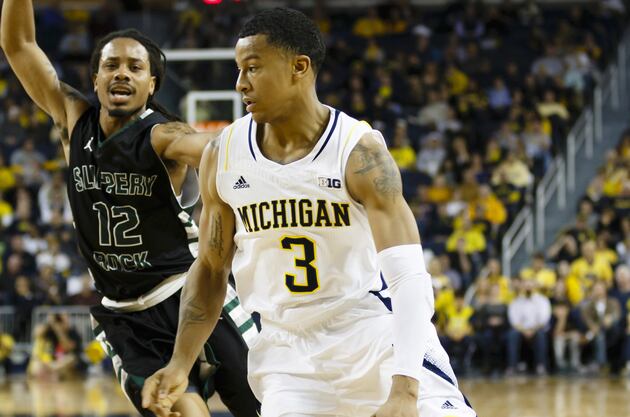No. 5 Michigan 91, IUPUI 54