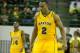 WACO, TX - NOVEMBER 11: Rico Gathers #2 of the Baylor University Bears looks at the Jackson State University Tigers on November 11, 2012 at the Ferrell Center in Waco, Texas. (Photo by Cooper Neill/Getty Images)