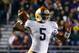 CHESTNUT HILL, MA - NOVEMBER 10: Everett Golson #5 of the Notre Dame Fighting Irish throws a pass against the Boston College Eagles during the game on November 10, 2012 at Alumni Stadium in Chestnut Hill, Massachusetts. (Photo by Jared Wickerham/Getty Images)
