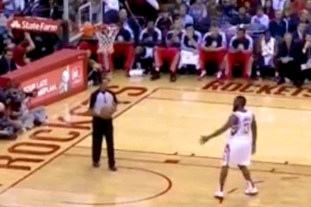James Harden Fail: High-Fiving Yourself Isn't a Good Look