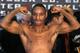 NEW YORK, NY - OCTOBER 19: Boxer Devon Alexander poses during his weigh in at the Barclays Center on October 19, 2012 in the Brooklyn borough of New York City. (Photo by Alex Trautwig/Getty Images)