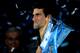 LONDON, ENGLAND - NOVEMBER 12: Novak Djokovic of Serbia lifts the trophy as he celebrates victory after his men's singles final match against Roger Federer of Switzerland during day eight of the ATP World Tour Finals at O2 Arena on November 12, 2012 in London, England. (Photo by Michael Regan/Getty Images)
