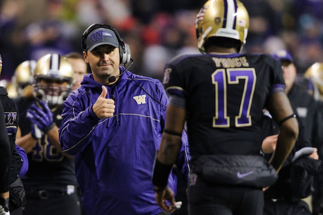 Hats Off or On, as Huskies Climb Pac-12