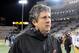 Nov. 10, 2012; Pullman, WA, USA; Washington State Cougars head coach Mike Leach walks off the field after a game against the UCLA Bruins at Martin Stadium. UCLA won 44-36. Mandatory Credit: James Snook-US PRESSWIRE
