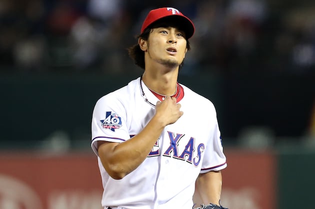 Yu Darvish Third in AL Rookie Voting