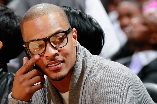 Rap Star T.I. Sits in on Atlanta Hawks NBA Broadcast