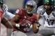 SEATTLE, WA - SEPTEMBER 29: Wide receiver Marquess Wilson #86 of the Washington State Cougars rushes against the Oregon Ducks on September 29, 2012 at CenturyLink Field in Seattle, Washington. (Photo by Otto Greule Jr/Getty Images)